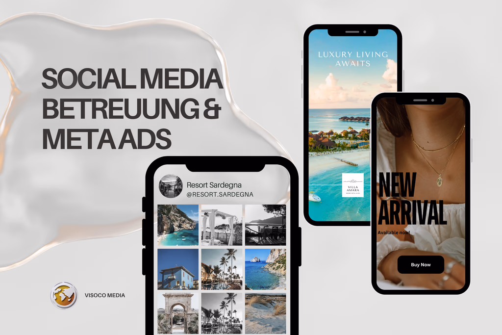 Social-Media- und Kampagnendesign für ein Resort
